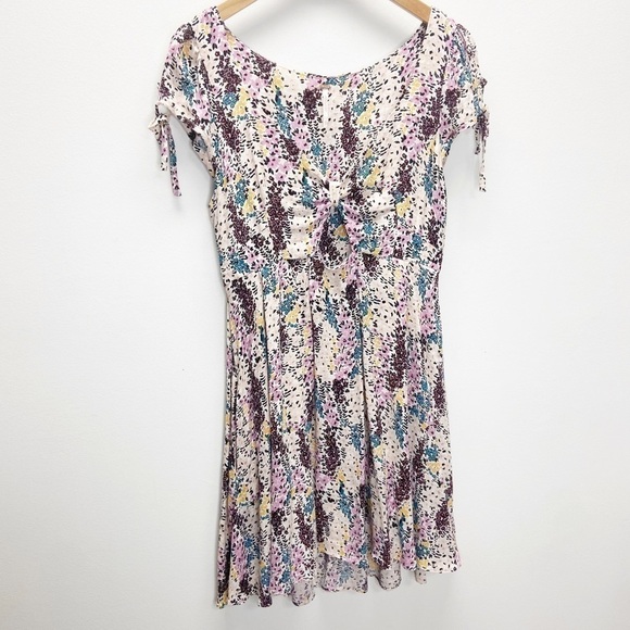 Free People Miss Right Mini Cut Out Dress Sz M - Picture 4 of 8